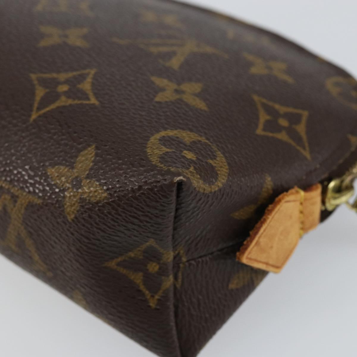 LOUIS VUITTON Monogram Pochette Cosmetic PM Cosmetic Pouch M47515 Auth bs29513