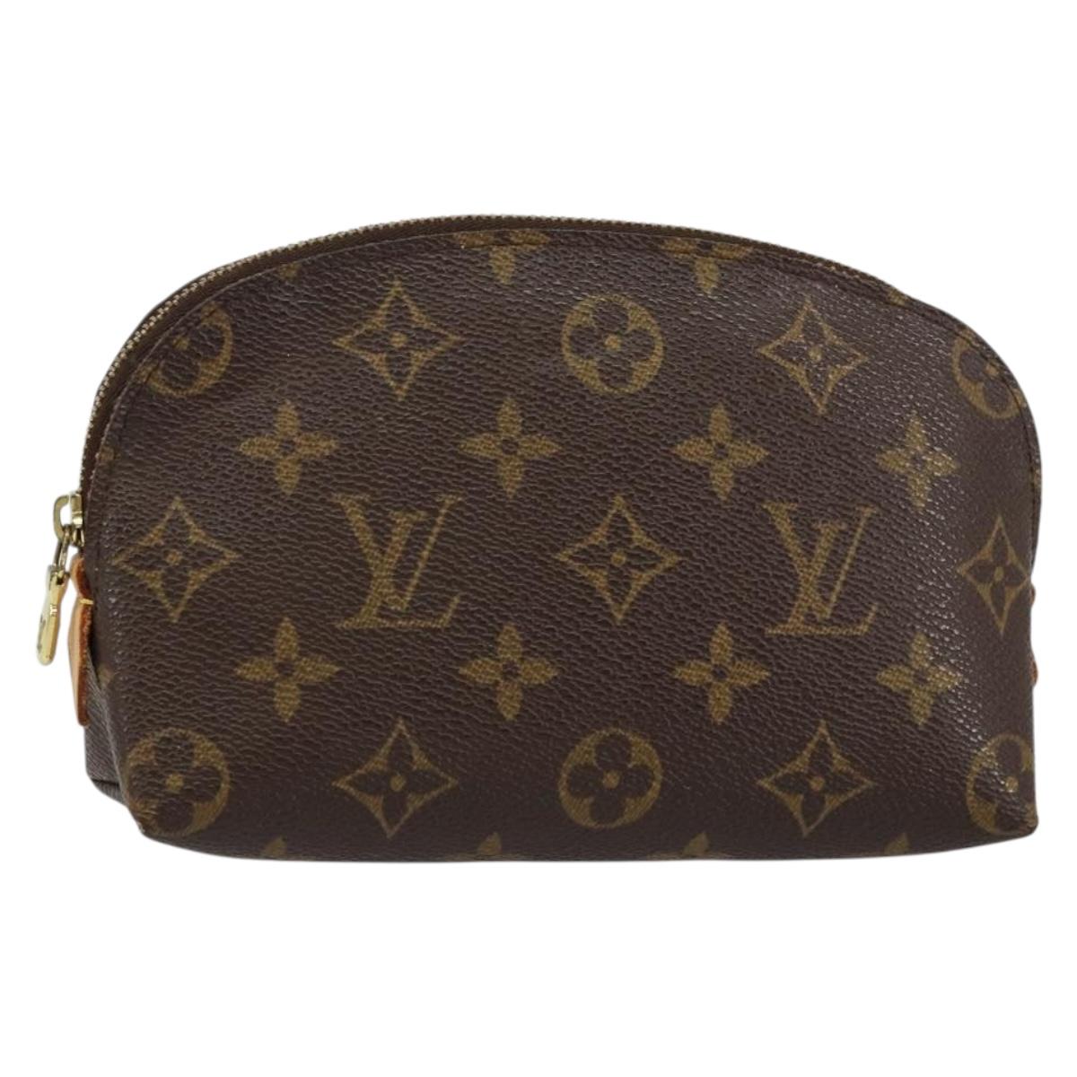 LOUIS VUITTON Monogram Pochette Cosmetic PM Cosmetic Pouch M47515 Auth bs29513