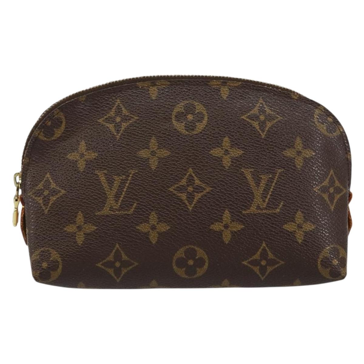 LOUIS VUITTON Monogram Pochette Cosmetic PM Cosmetic Pouch M47515 Auth bs29513