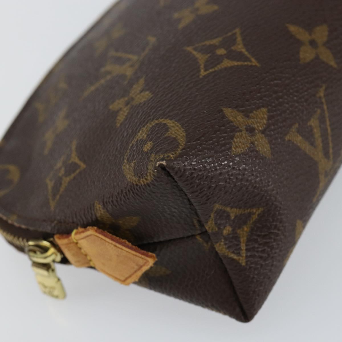 LOUIS VUITTON Monogram Pochette Cosmetic PM Cosmetic Pouch M47515 Auth bs29513