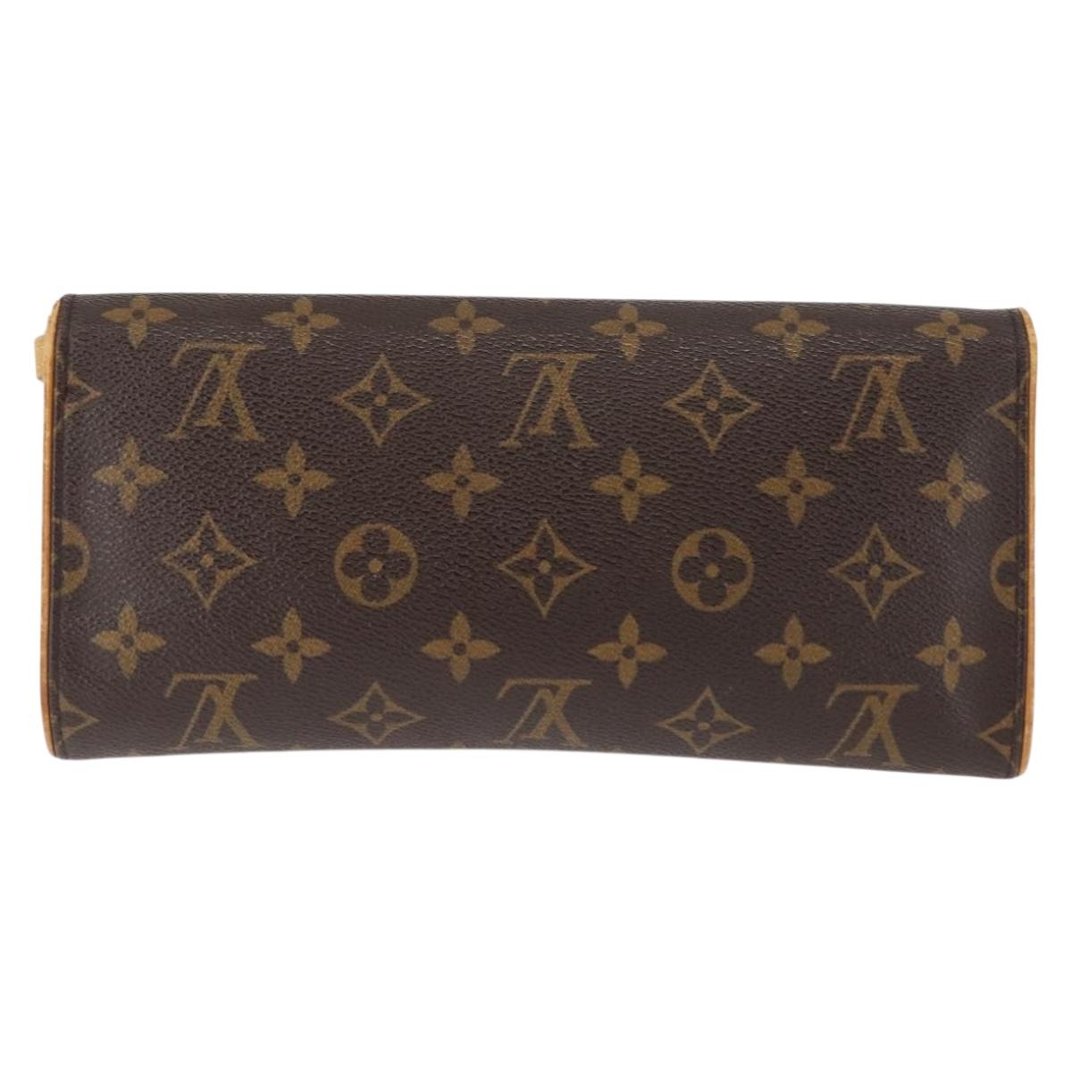 LOUIS VUITTON Monogram Pochette Twin GM Shoulder Bag M51852 LV Auth bs29514