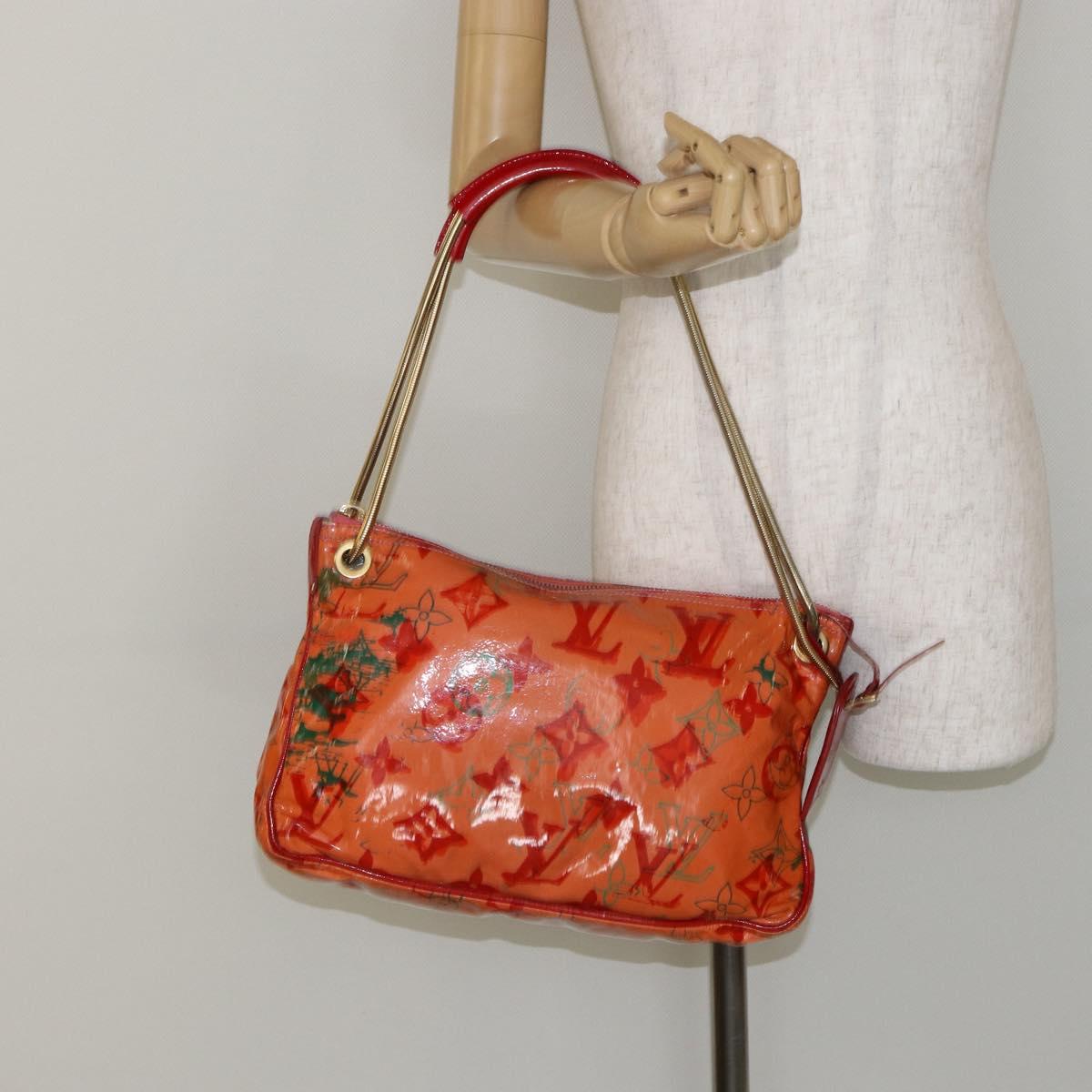 LOUIS VUITTON monogram bonbon Pochette Shoulder Bag Rose M95749 LV Auth bs29517