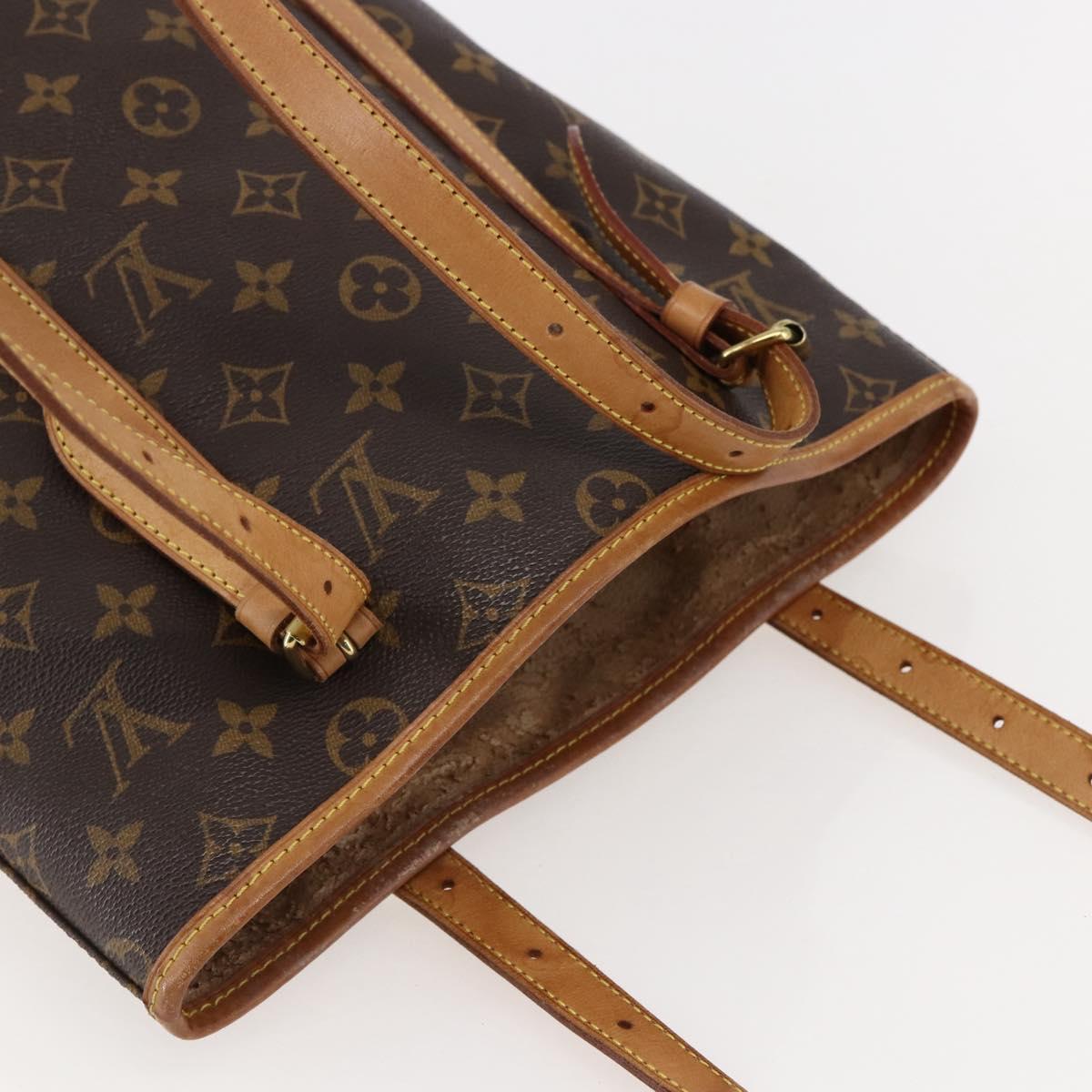 LOUIS VUITTON Monogram Bucket GM Shoulder Bag M42236 LV Auth bs29520