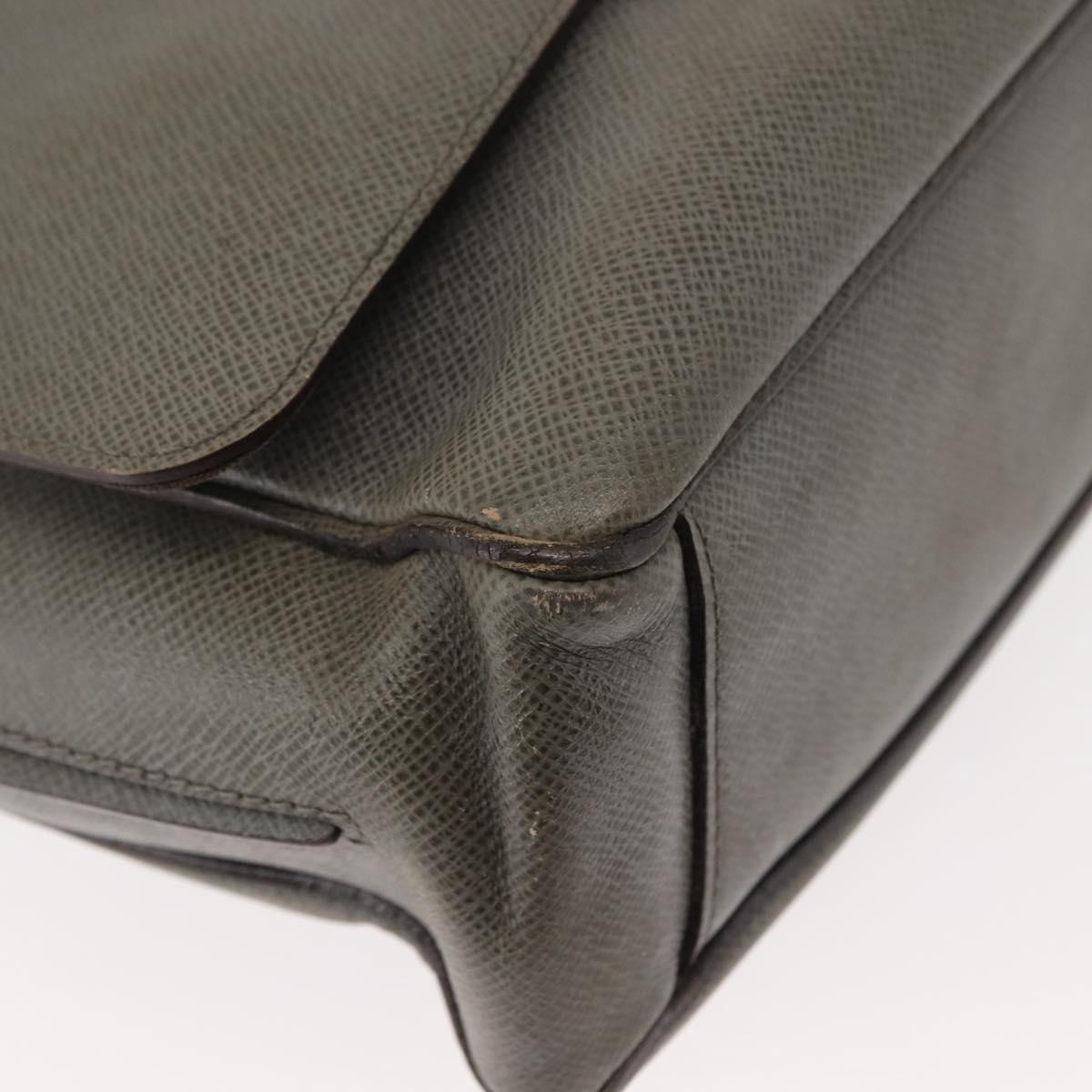 LOUIS VUITTON Taiga Leather Roman GM Shoulder Bag Gracie M32626 LV Auth bs29523