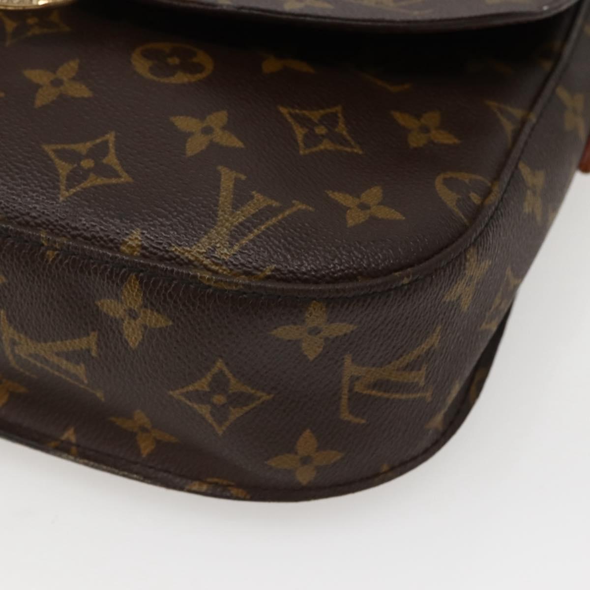 LOUIS VUITTON Monogram Saint Cloud GM Shoulder Bag M51242 LV Auth bs29526