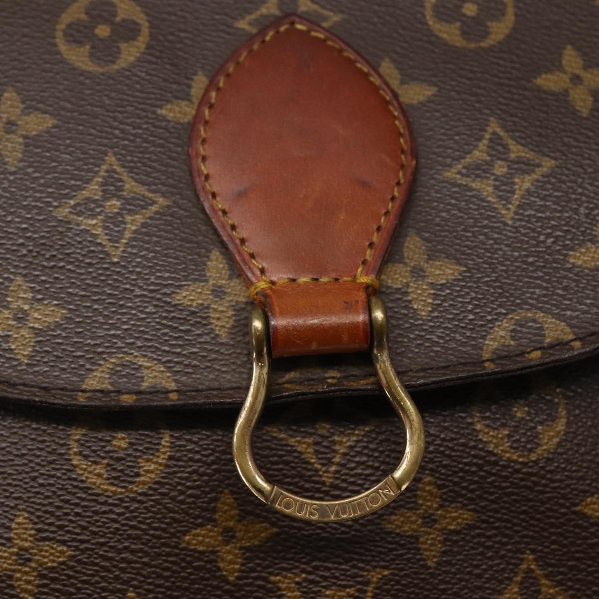 LOUIS VUITTON Monogram Saint Cloud GM Shoulder Bag M51242 LV Auth bs29526