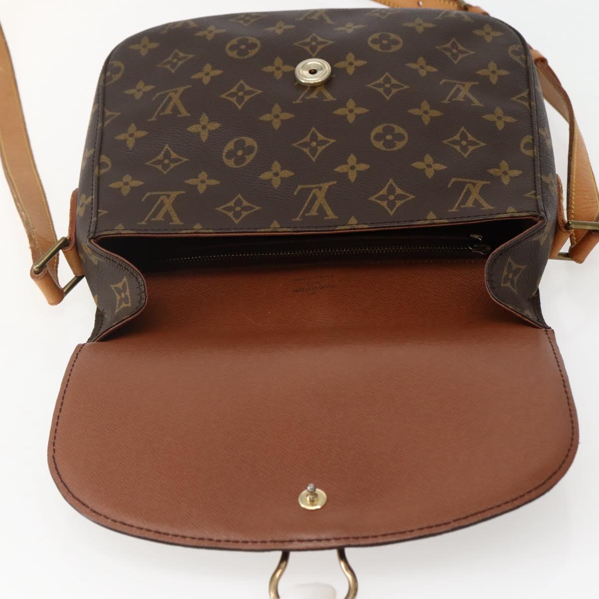 LOUIS VUITTON Monogram Saint Cloud GM Shoulder Bag M51242 LV Auth bs29526