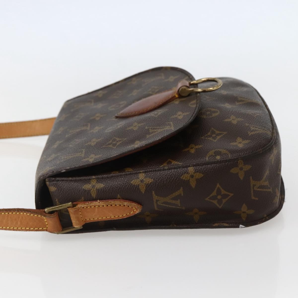 LOUIS VUITTON Monogram Saint Cloud GM Shoulder Bag M51242 LV Auth bs29526