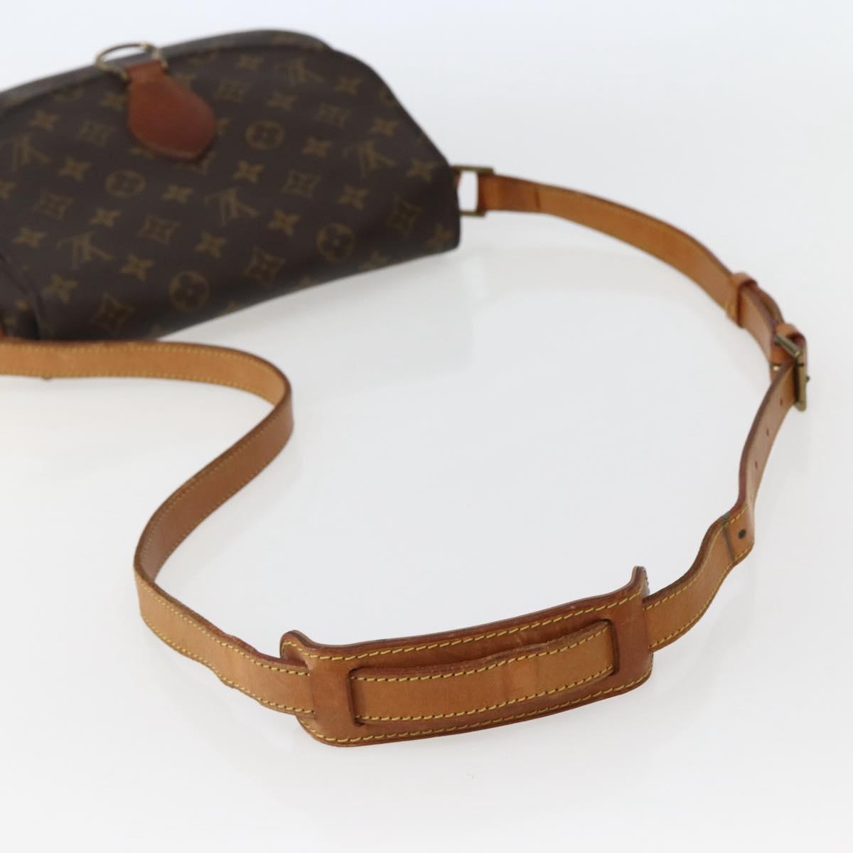 LOUIS VUITTON Monogram Saint Cloud GM Shoulder Bag M51242 LV Auth bs29526