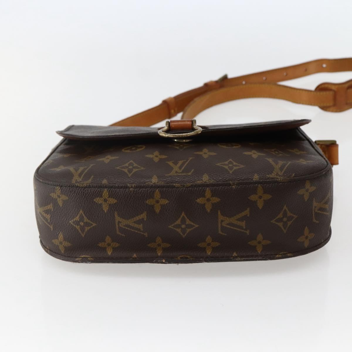 LOUIS VUITTON Monogram Saint Cloud GM Shoulder Bag M51242 LV Auth bs29526