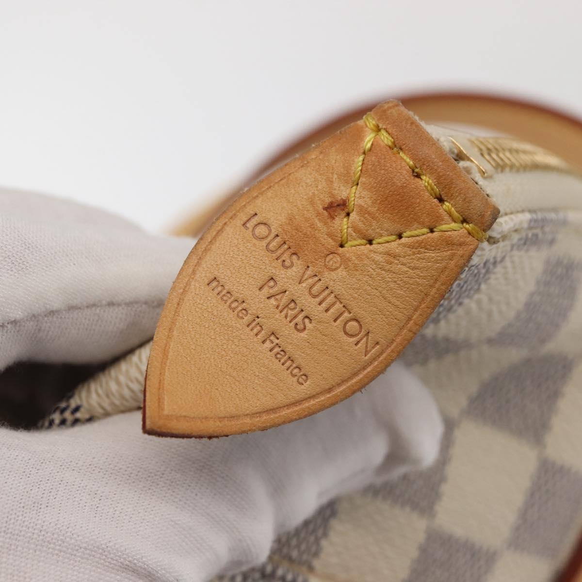 LOUIS VUITTON Damier Azur Totally PM Tote Bag N51261 LV Auth bs29529