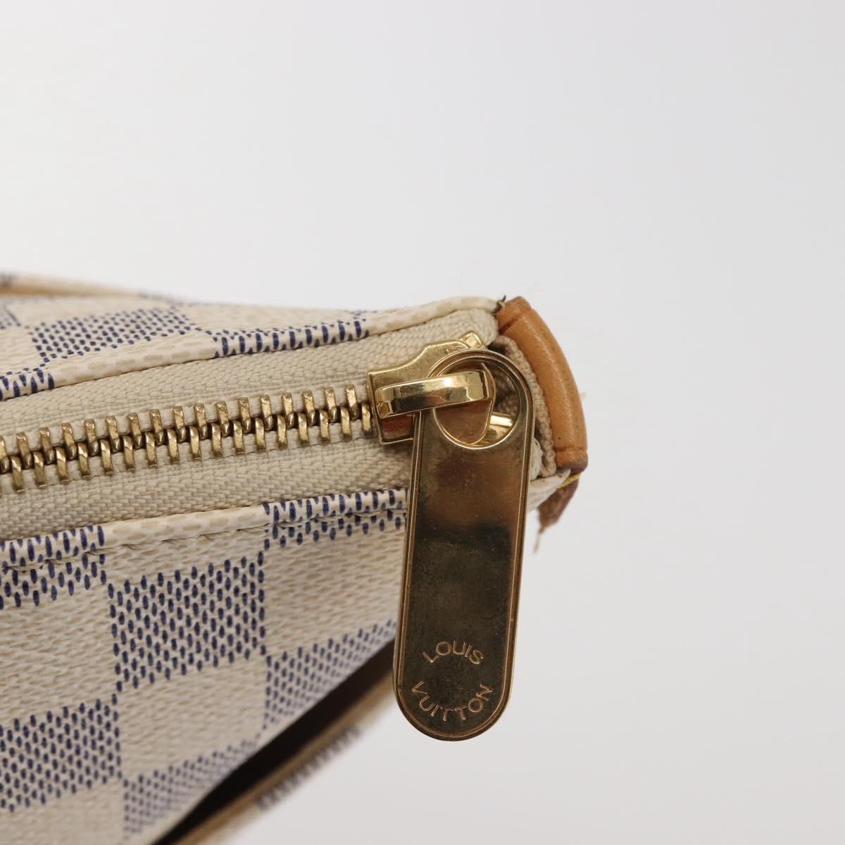 LOUIS VUITTON Damier Azur Totally PM Tote Bag N51261 LV Auth bs29529