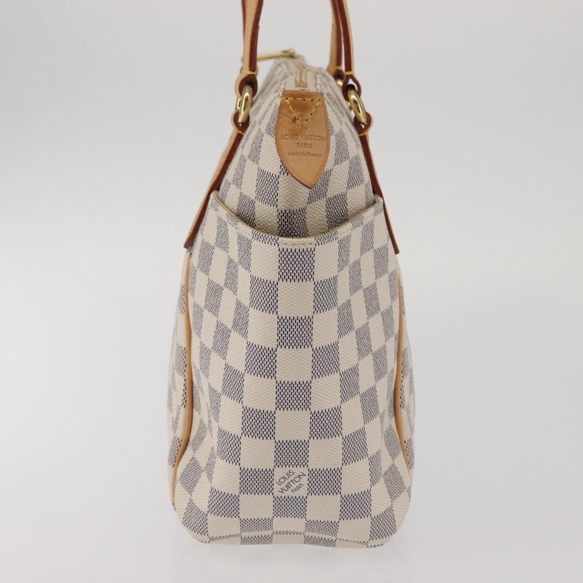 LOUIS VUITTON Damier Azur Totally PM Tote Bag N51261 LV Auth bs29529