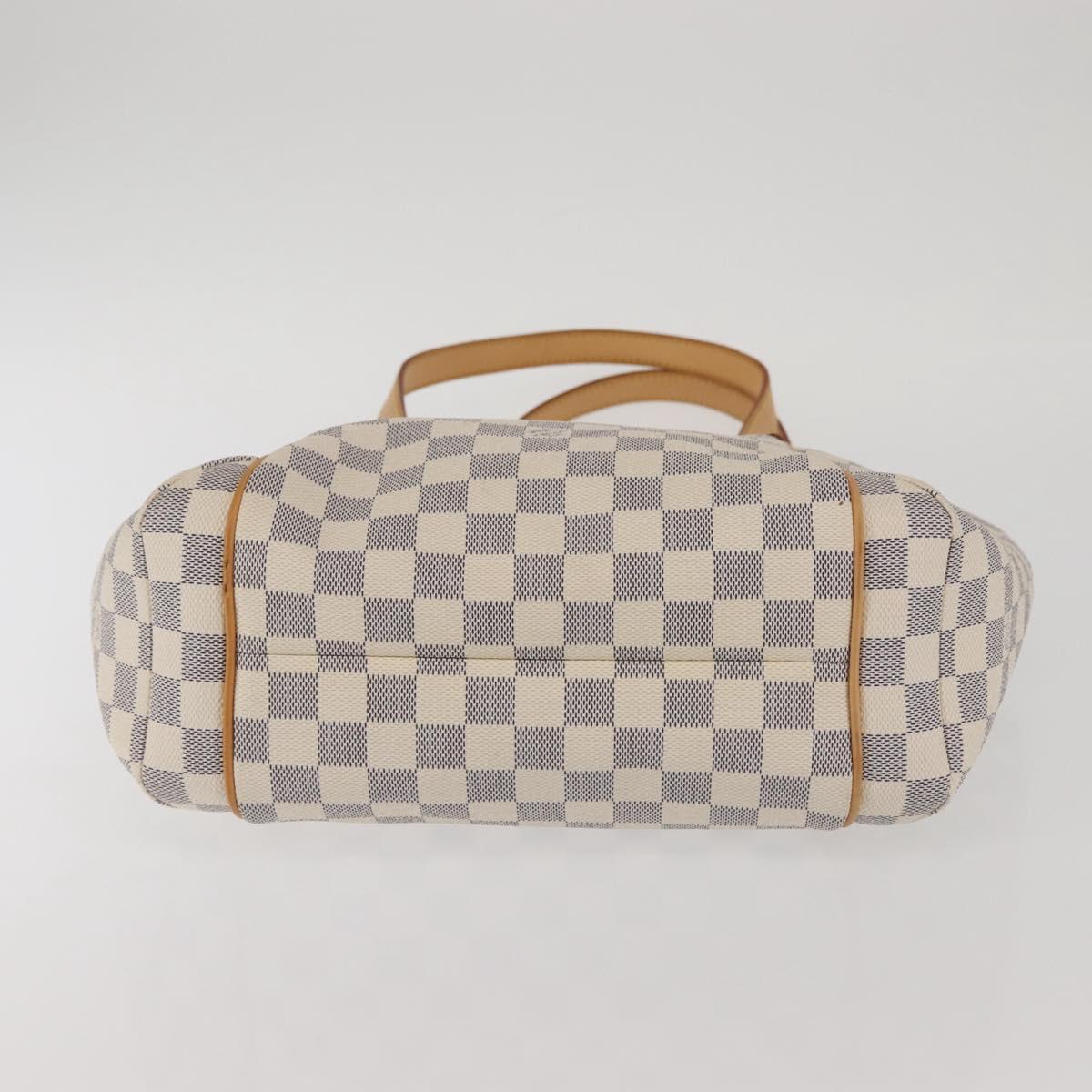 LOUIS VUITTON Damier Azur Totally PM Tote Bag N51261 LV Auth bs29529