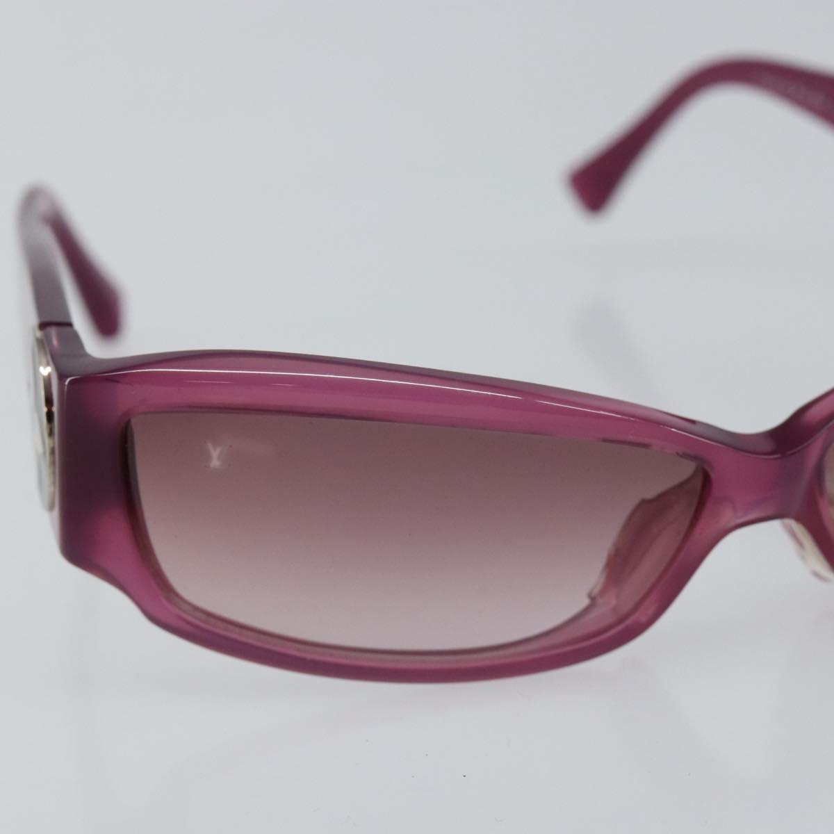 LOUIS VUITTON Sunglasses plastic Pink Z0104E LV Auth bs29541