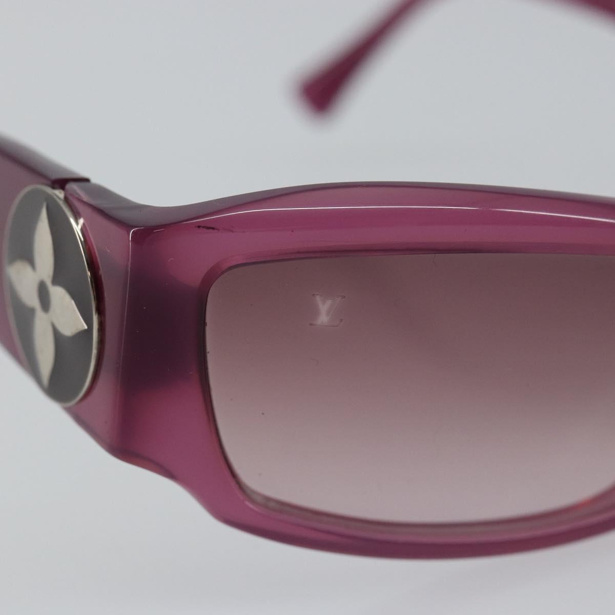 LOUIS VUITTON Sunglasses plastic Pink Z0104E LV Auth bs29541