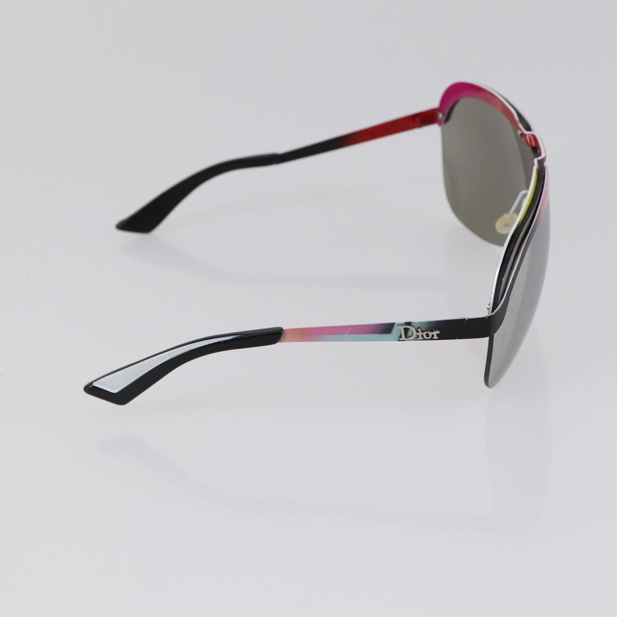 Christian Dior Sunglasses Plastic 3Set Brown Black Auth bs29549