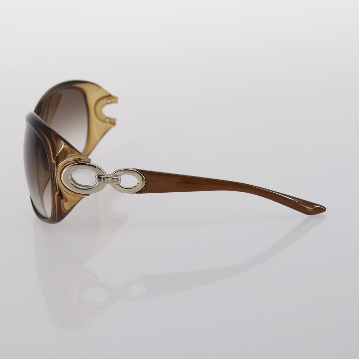 Christian Dior Sunglasses Plastic 3Set Brown Black Auth bs29549