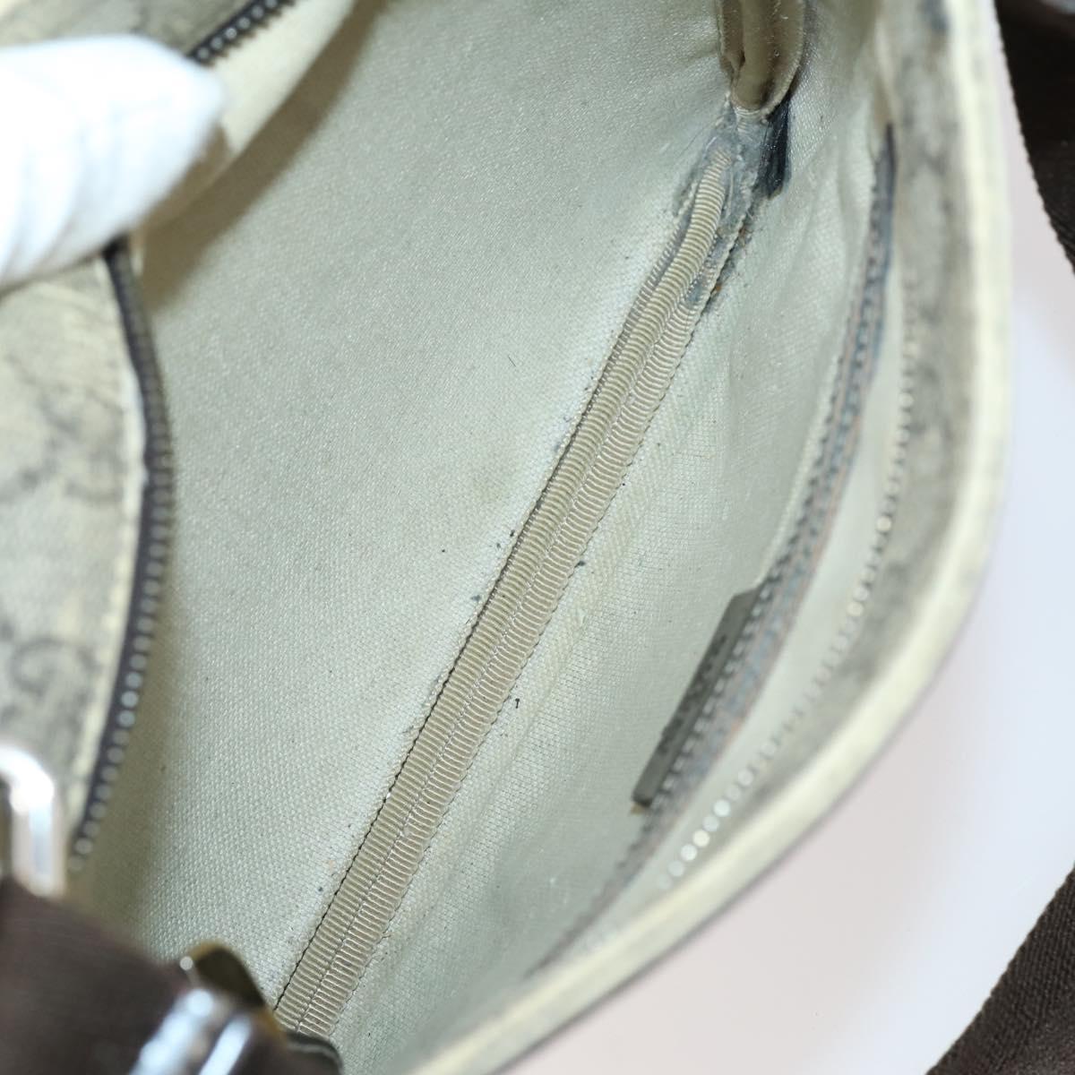 GUCCI GG Canvas Shoulder Bag PVC nylon 5Set Black Beige Brown Auth bs29551