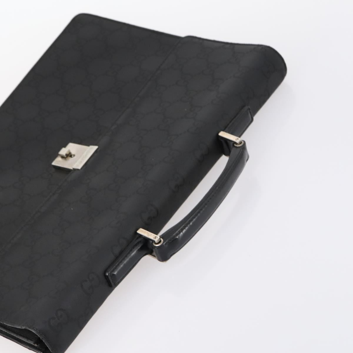 GUCCI GG Canvas Shoulder Bag PVC nylon 5Set Black Beige Brown Auth bs29551