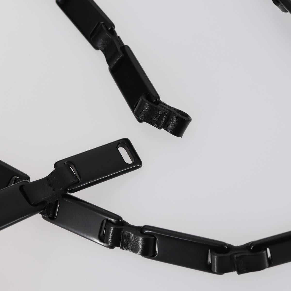 PRADA Shoulder Bag Nylon Enamel 4Set Pink Khaki Green Auth bs29552