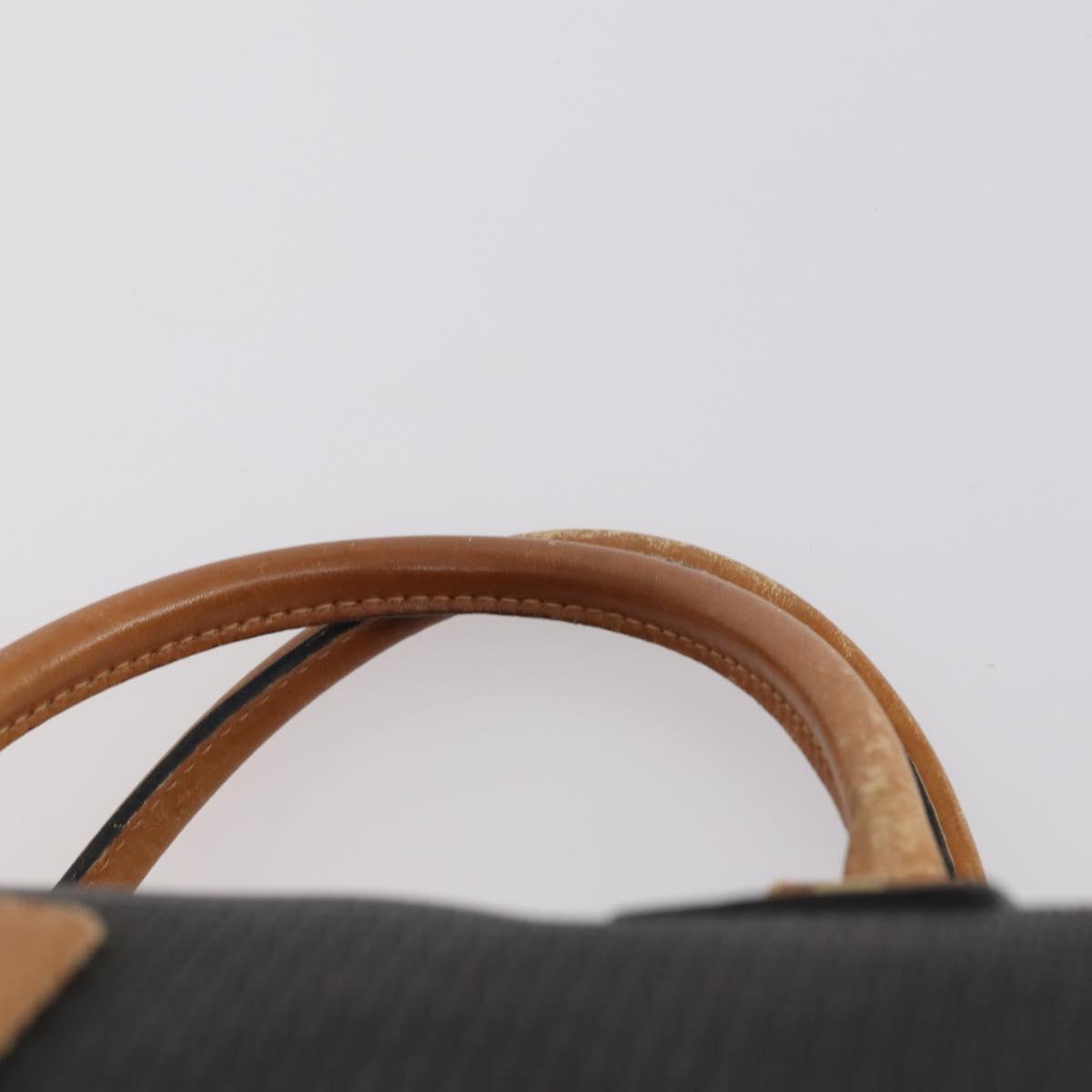 BALLY Hand Bag Leather PVC 4Set Black Red Navy Auth bs29555