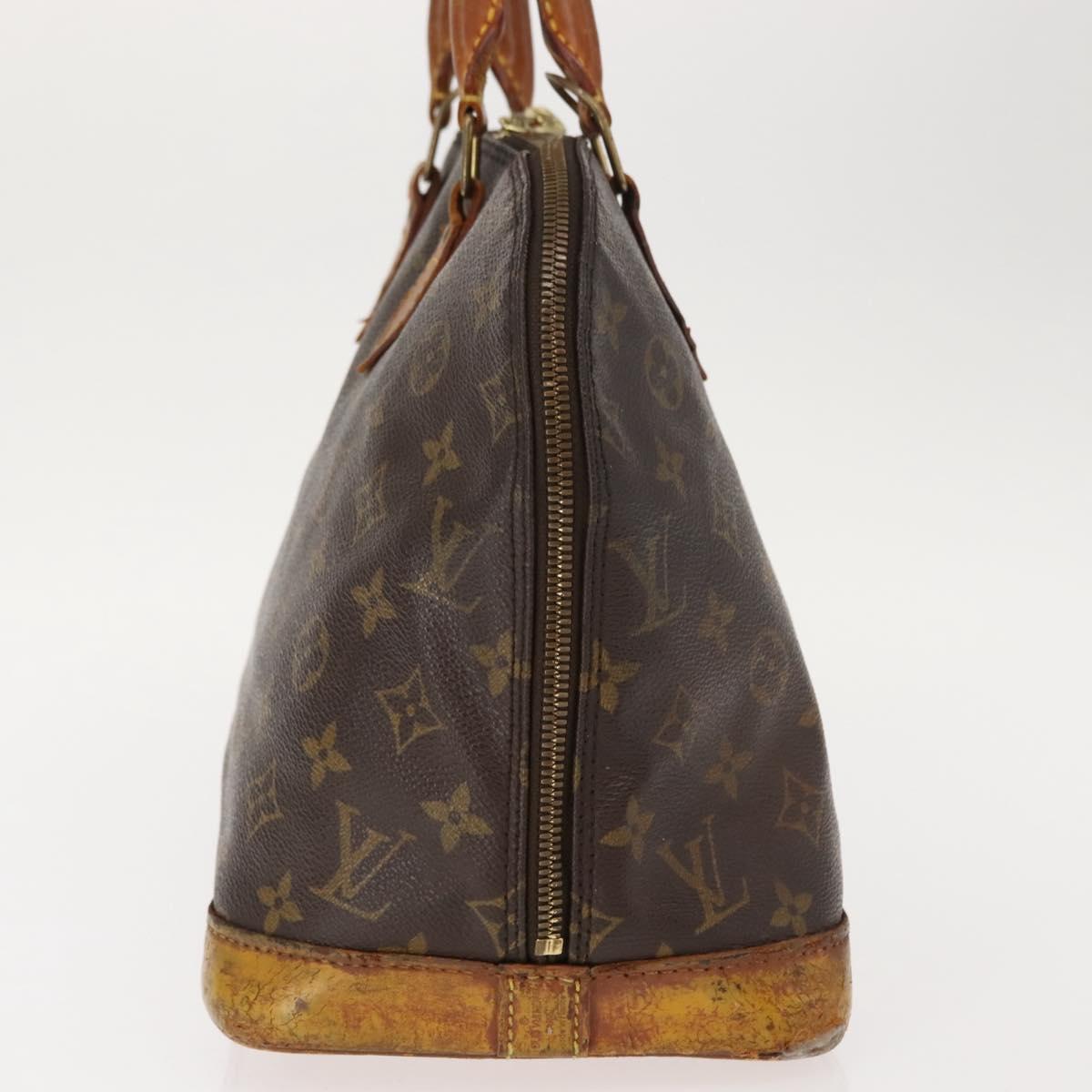 LOUIS VUITTON Monogram Alma Hand Bag M51130 LV Auth bs29560