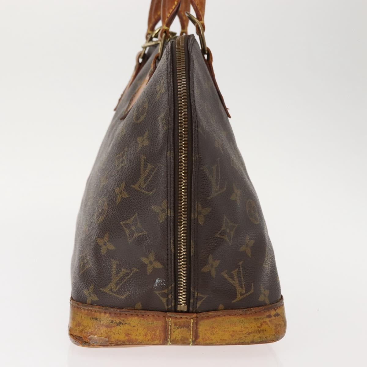 LOUIS VUITTON Monogram Alma Hand Bag M51130 LV Auth bs29560