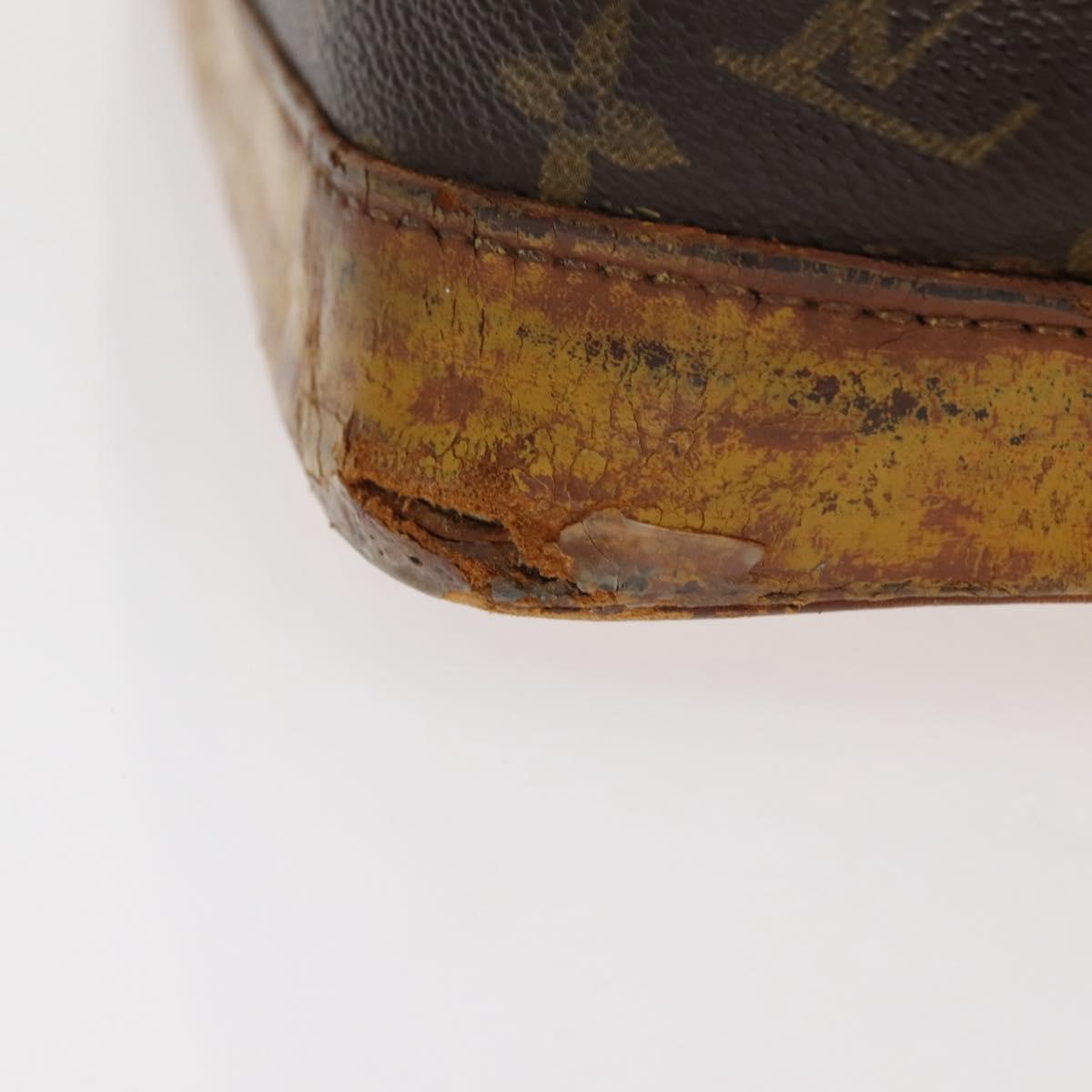 LOUIS VUITTON Monogram Alma Hand Bag M51130 LV Auth bs29560