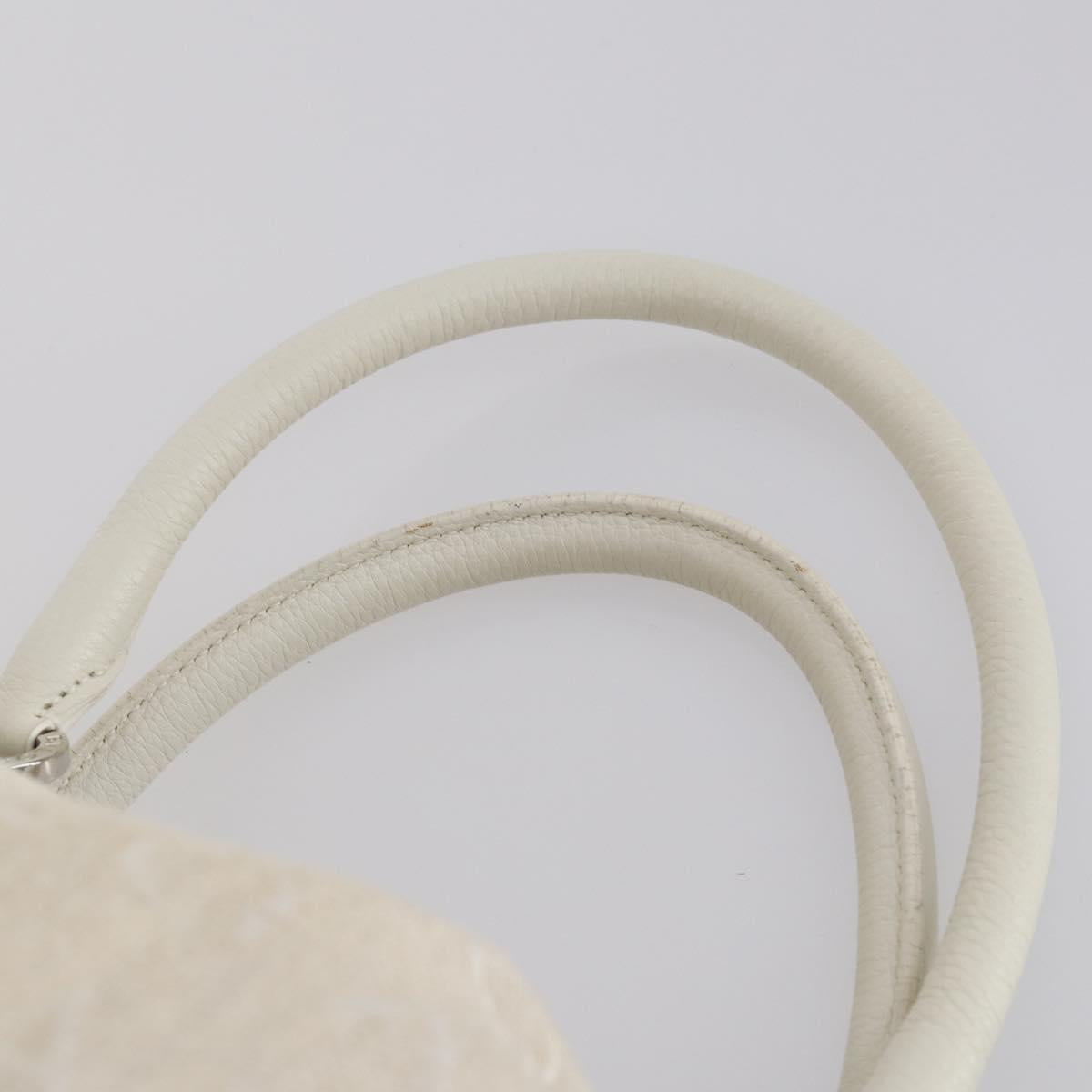 BVLGARI Logo Mania Hand Bag Canvas 2Set Beige Brown Auth bs29563