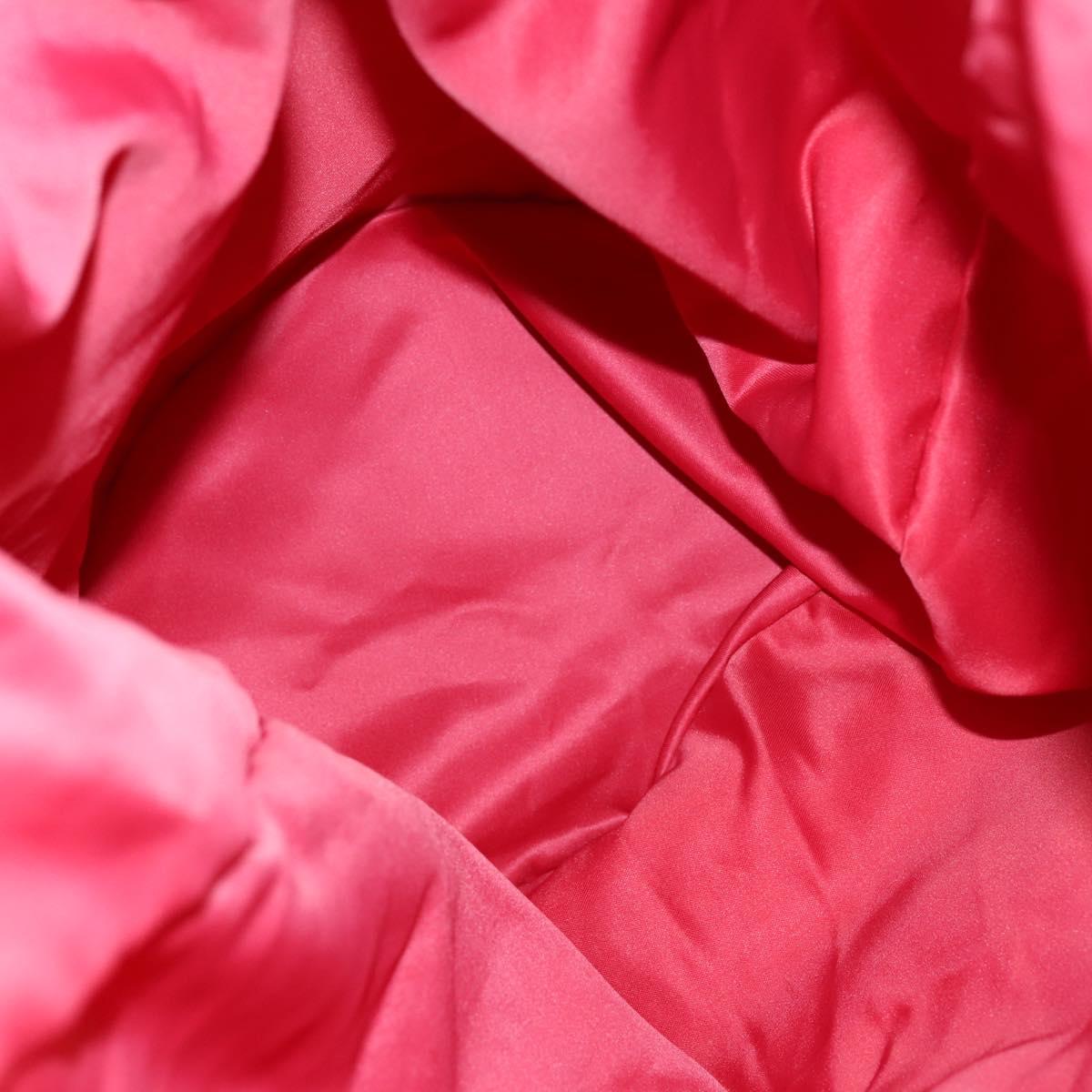 Christian Dior Honeycomb Bag Leather Nylon 4Set Red Black Navy Auth bs29565