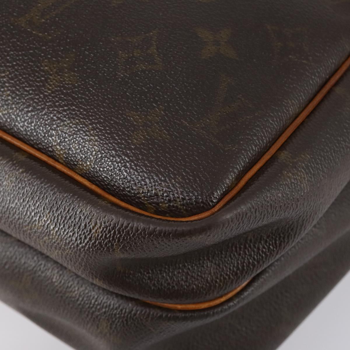 LOUIS VUITTON Monogram Reporter GM Shoulder Bag M45252 LV Auth bs29567
