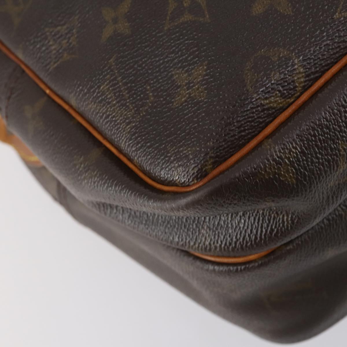 LOUIS VUITTON Monogram Reporter GM Shoulder Bag M45252 LV Auth bs29567
