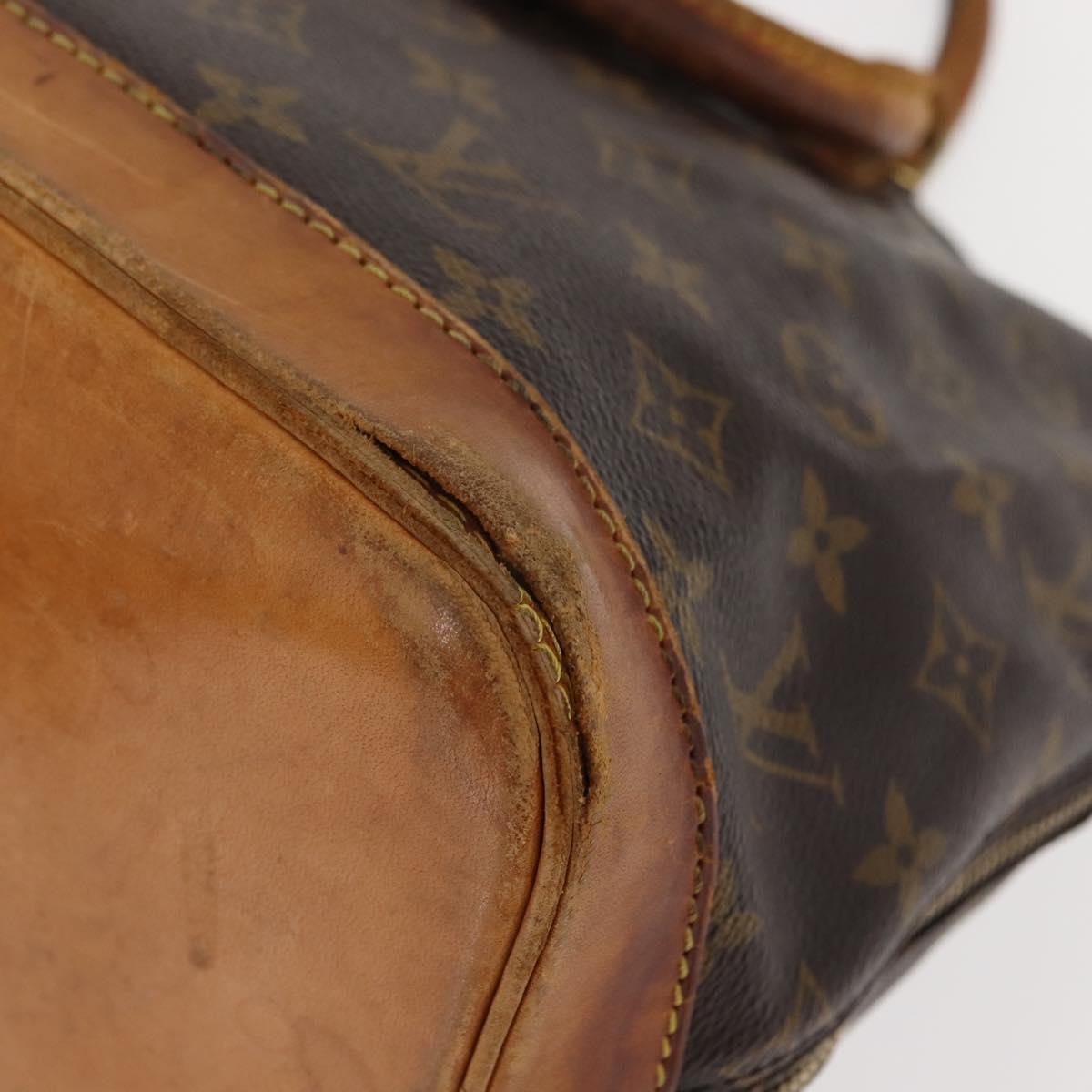 LOUIS VUITTON Monogram Alma Hand Bag M51130 LV Auth bs29568