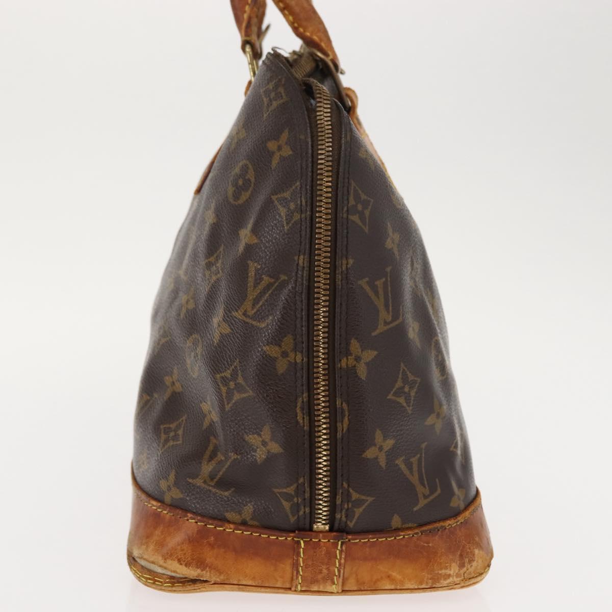 LOUIS VUITTON Monogram Alma Hand Bag M51130 LV Auth bs29568