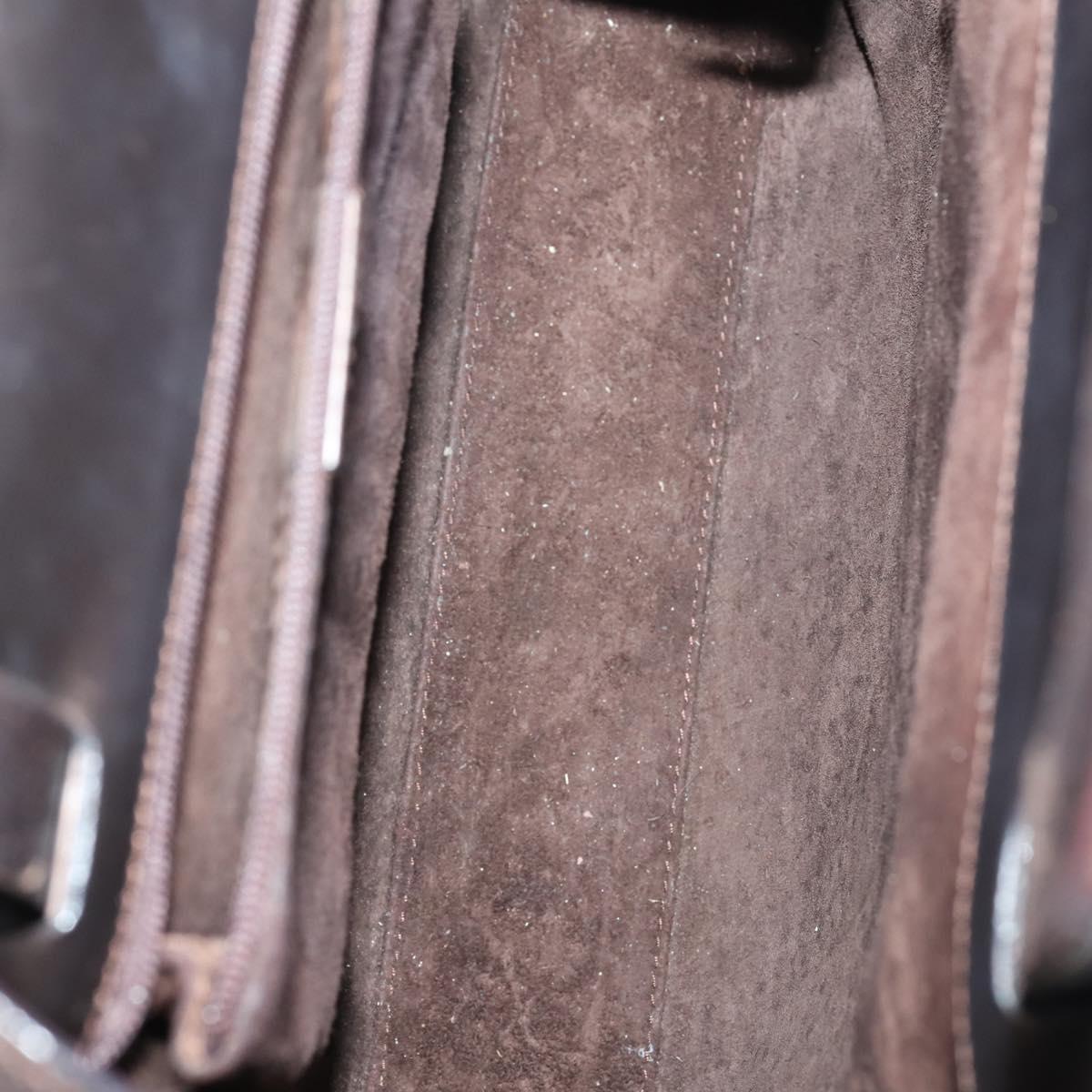 BURBERRY Tote Bag Leather 5Set Beige Brown Auth bs29571