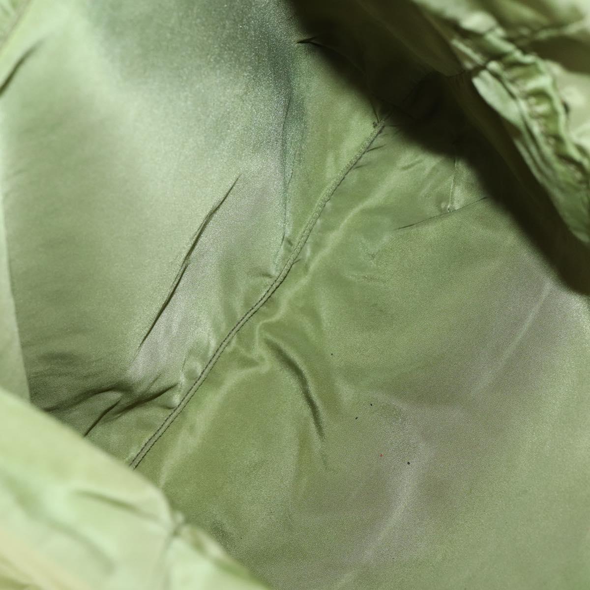 PRADA Hand Bag Nylon 4Set Beige Khaki Brown Auth bs29585