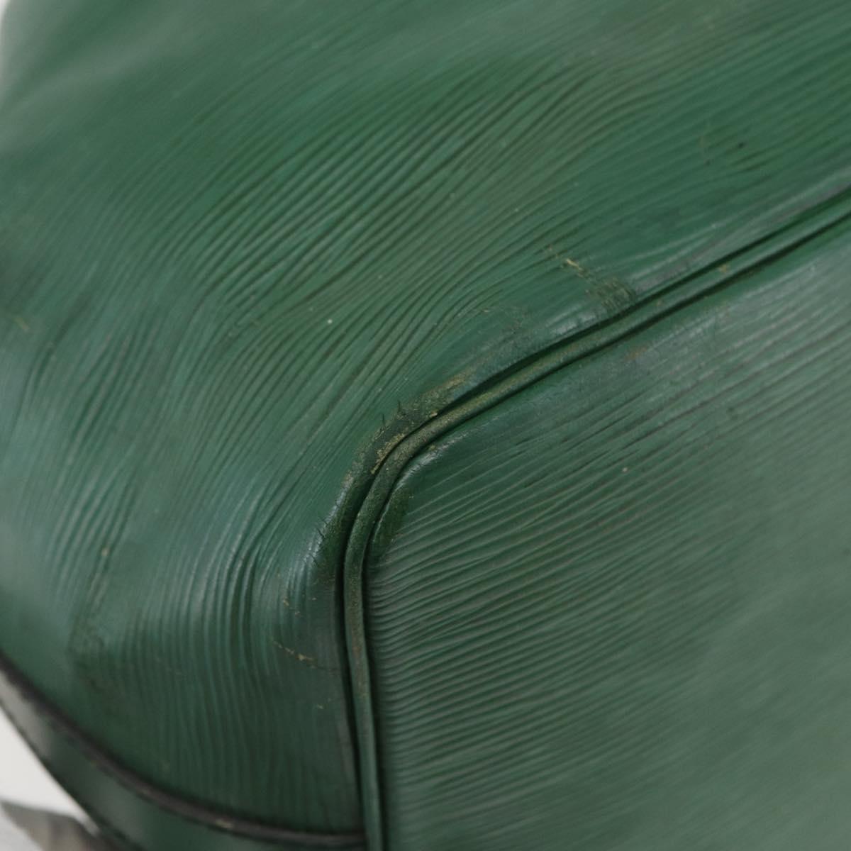 LOUIS VUITTON Epi Petit Noe Shoulder Bag Green M44104 LV Auth bs29603