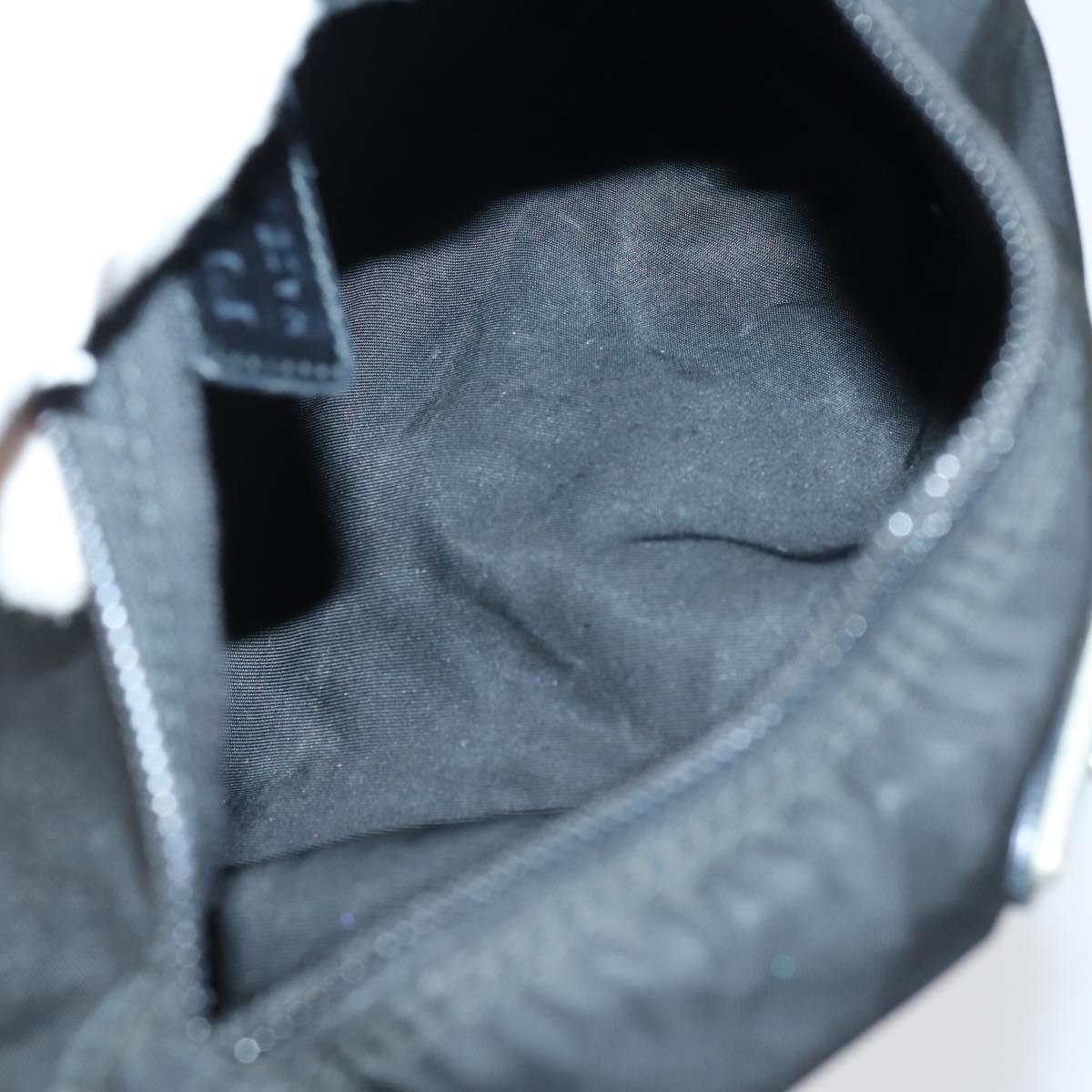 PRADA Pouch Nylon 6Set Black Brown blue Auth bs29638