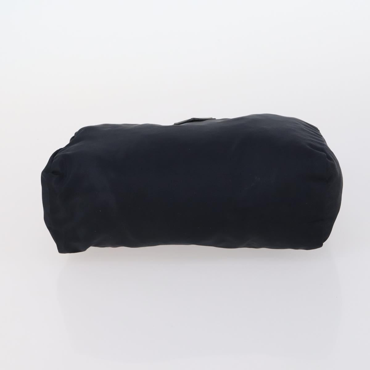 PRADA Pouch Nylon 6Set Black Brown blue Auth bs29638