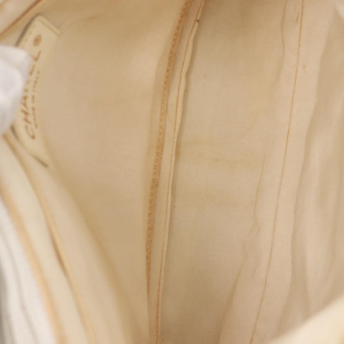 CHANEL Matelasse Chain Flap Shoulder Bag Nylon Multicolor CC Auth bs29639