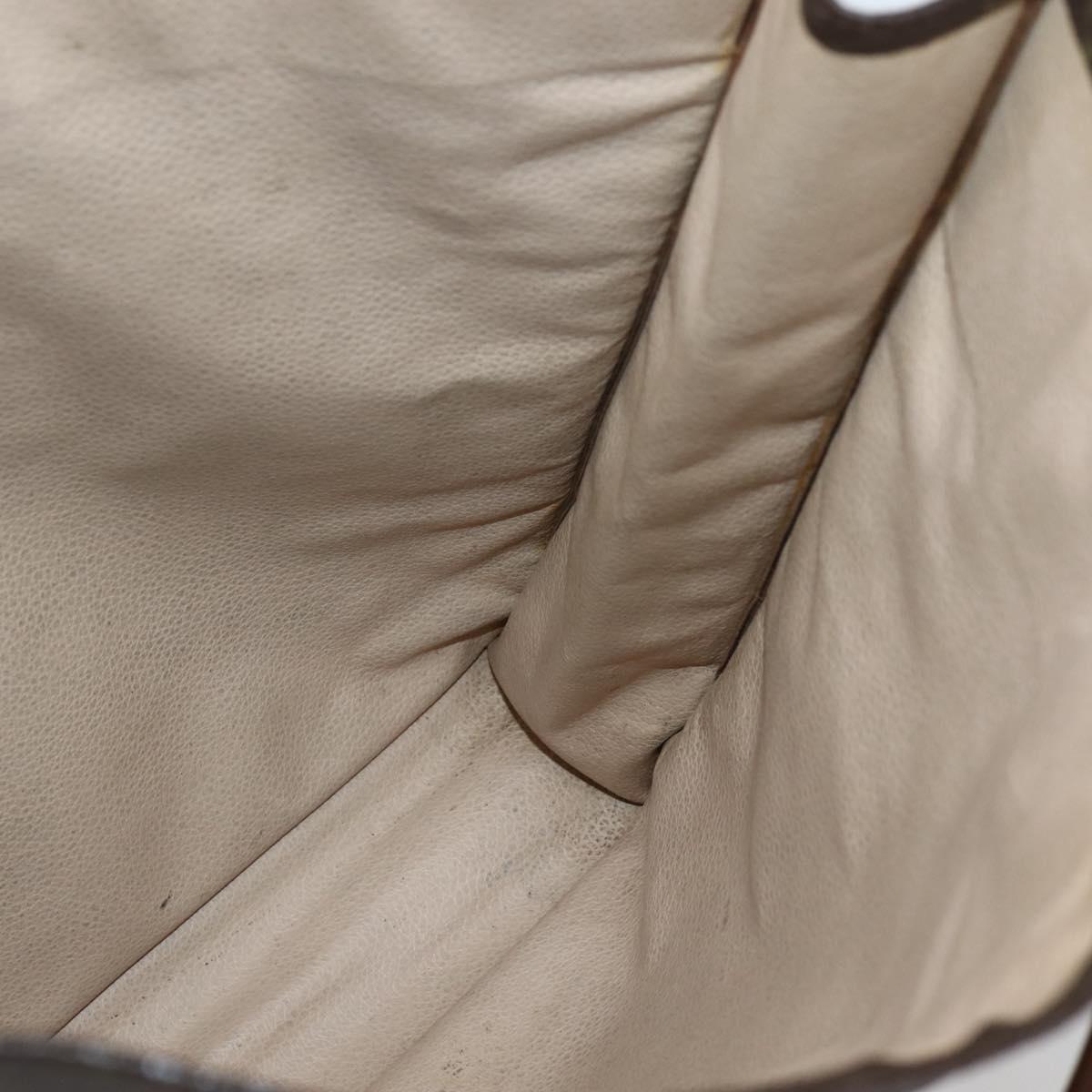 LOUIS VUITTON Monogram Sac Plat Hand Bag M51140 LV Auth bs29671