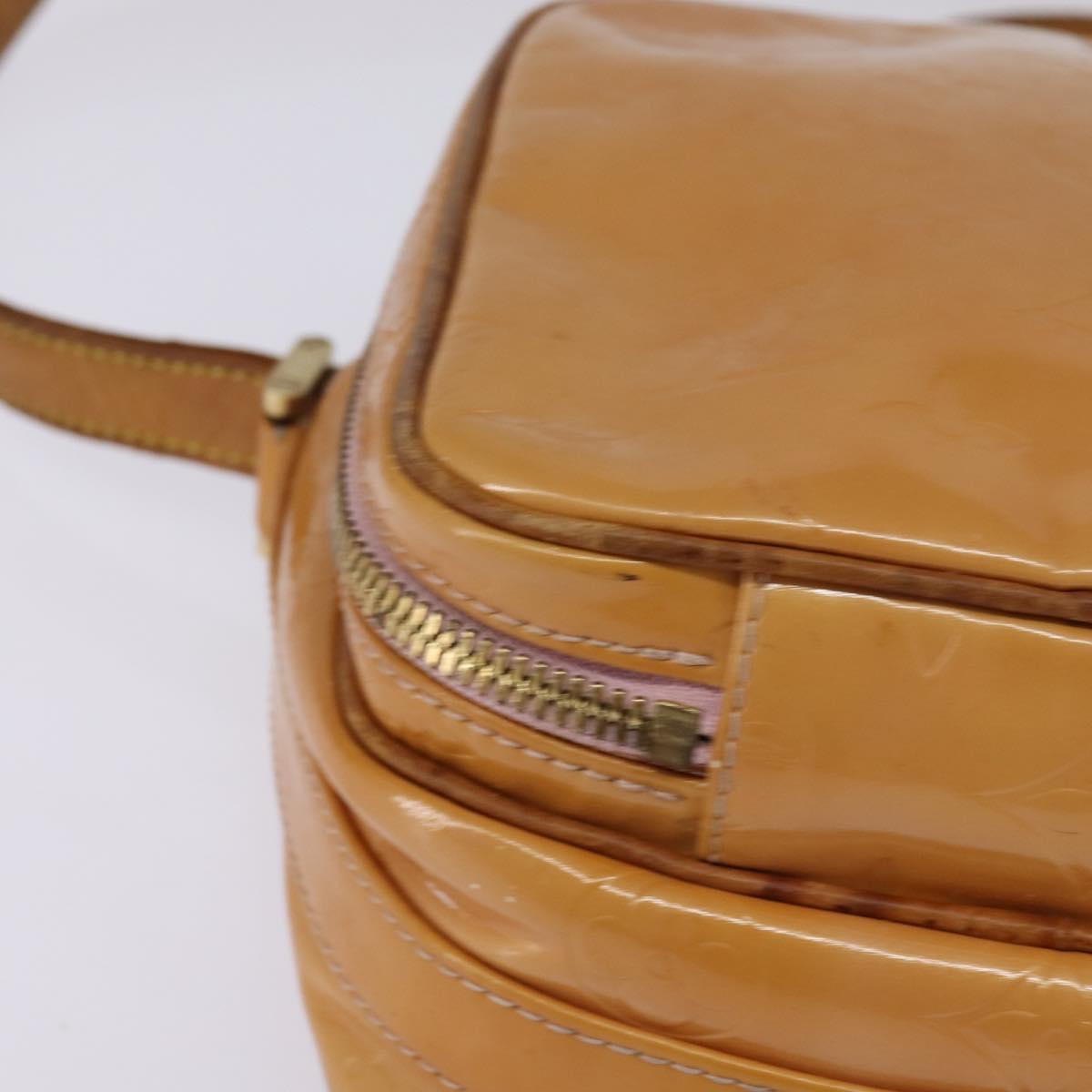 LOUIS VUITTON Monogram Vernis Wooster Bag Marshmallow Pink M91037 Auth bs29675