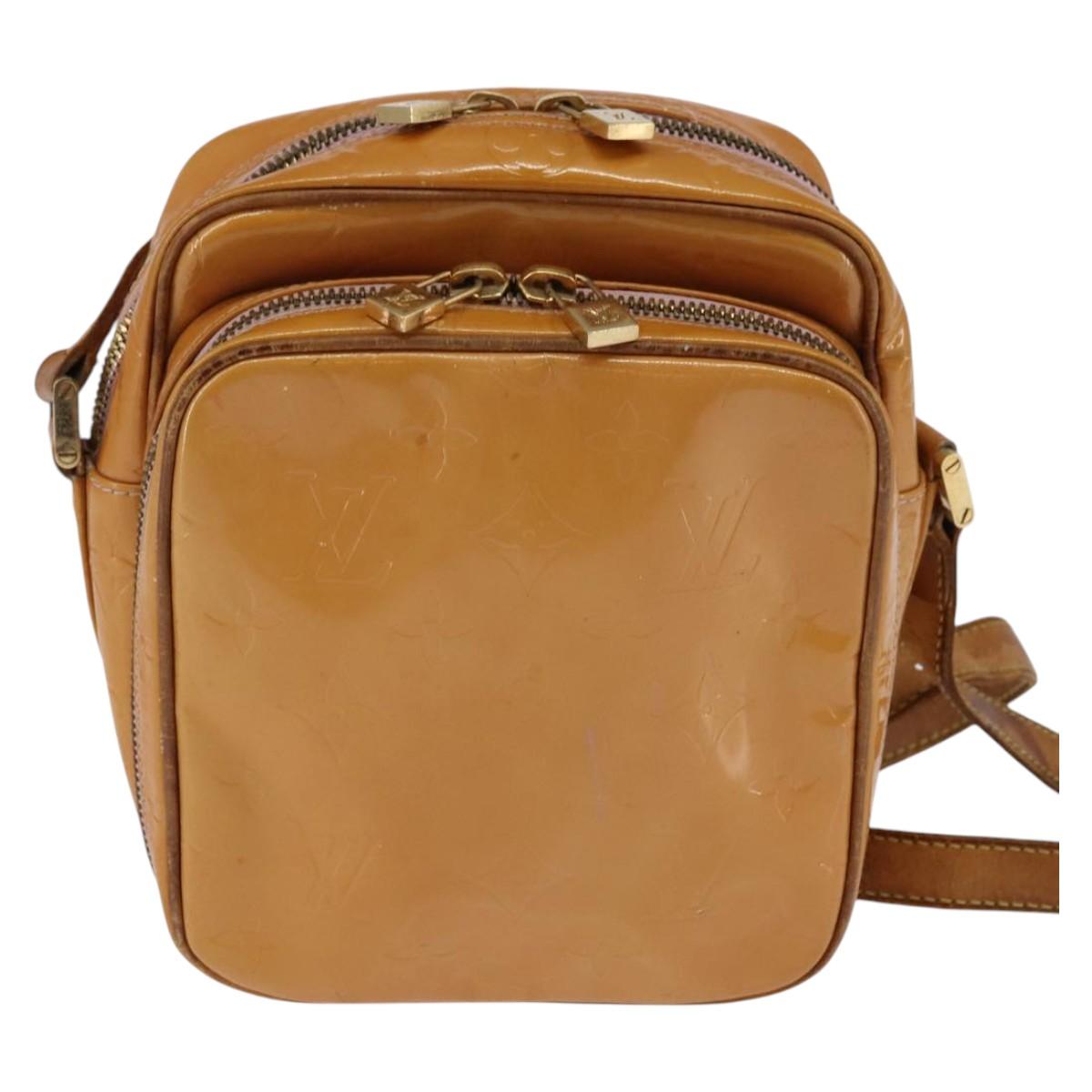 LOUIS VUITTON Monogram Vernis Wooster Bag Marshmallow Pink M91037 Auth bs29675