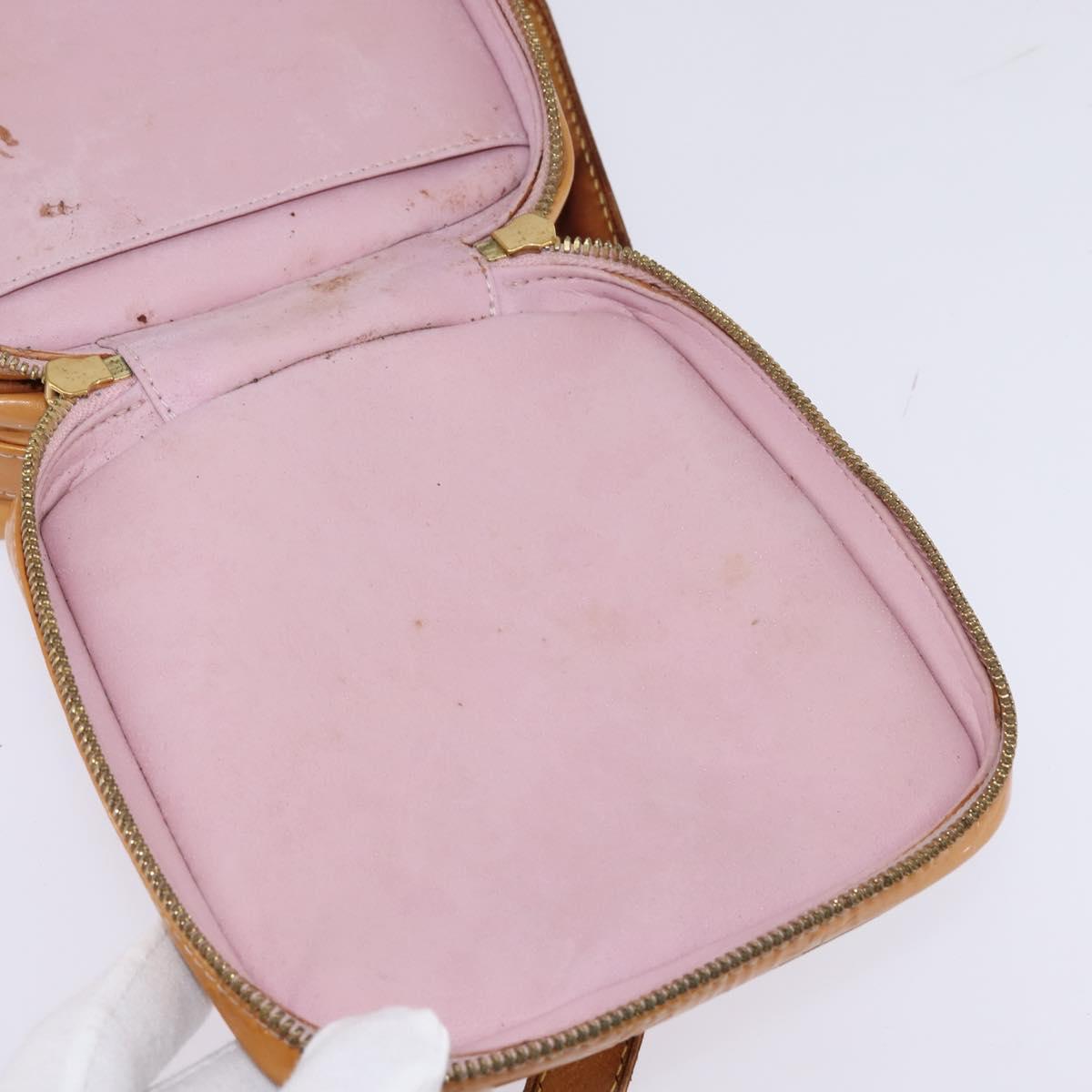 LOUIS VUITTON Monogram Vernis Wooster Bag Marshmallow Pink M91037 Auth bs29675