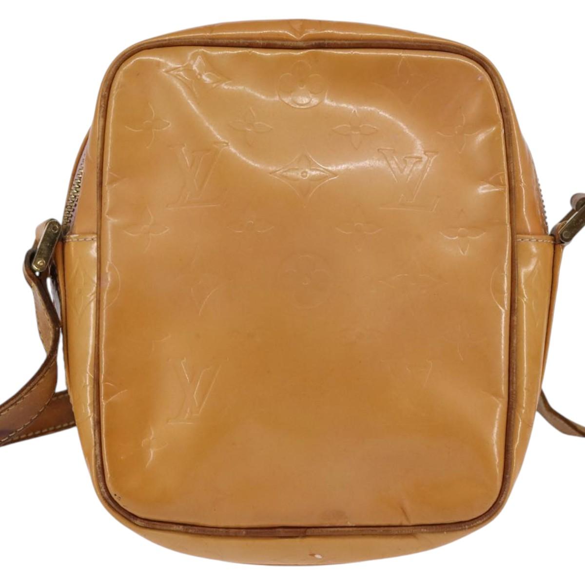 LOUIS VUITTON Monogram Vernis Wooster Bag Marshmallow Pink M91037 Auth bs29675