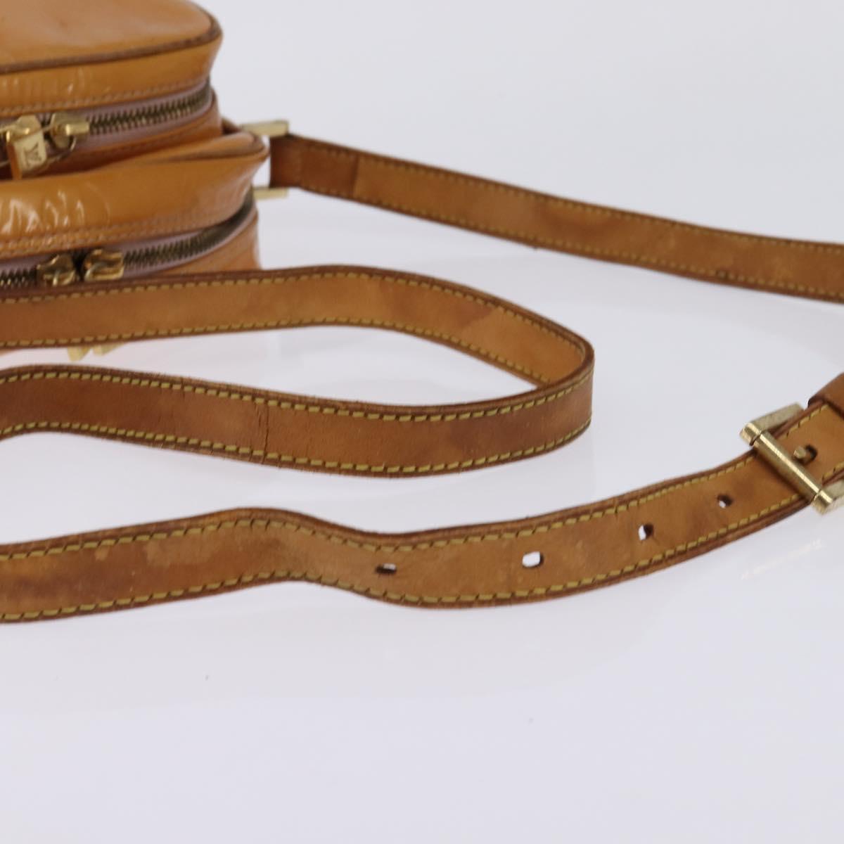 LOUIS VUITTON Monogram Vernis Wooster Bag Marshmallow Pink M91037 Auth bs29675