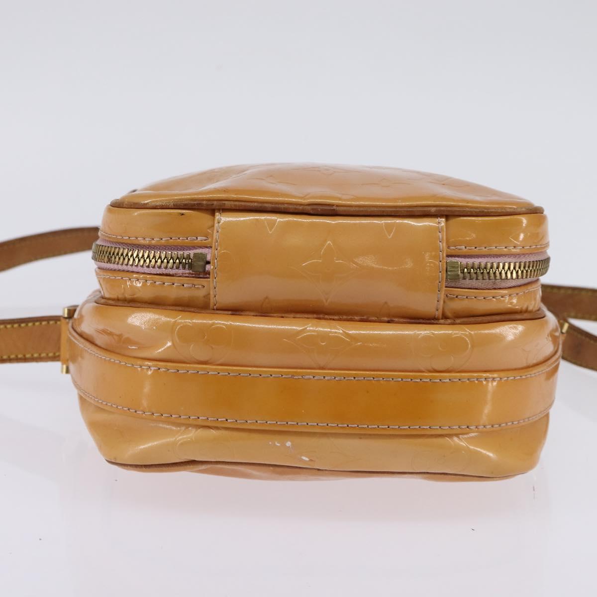 LOUIS VUITTON Monogram Vernis Wooster Bag Marshmallow Pink M91037 Auth bs29675