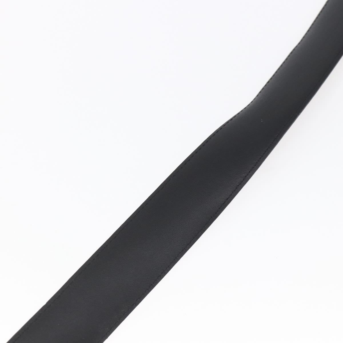 LOUIS VUITTON Monogram Eclipse Ceinture Voyager Belt LV Auth bs29690