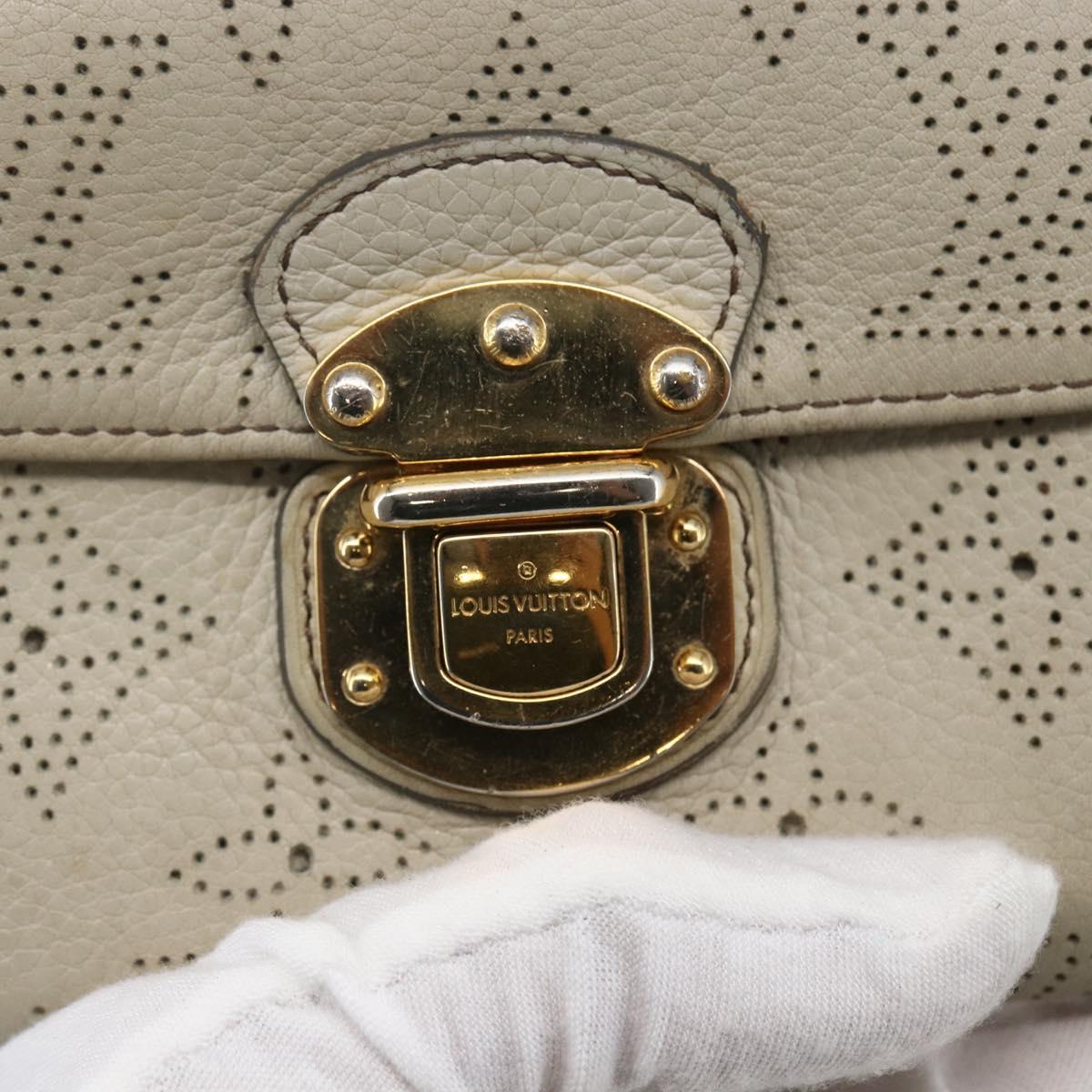 LOUIS VUITTON Monogram Mahina Portefeuille Amelia Wallet M58132 LV Auth bs29705